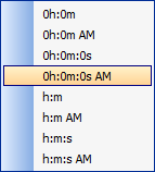 Timeformat